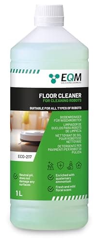 EQM - ECO-217 - Detergente per Robot Lavapavimenti - 1L - Valido per qualsiasi superficie grazie al suo pH neutro - Aroma floreale