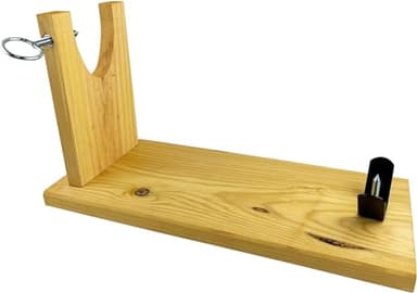 Prosciutto professionale,Supporto prosciutto in legno con ferro.