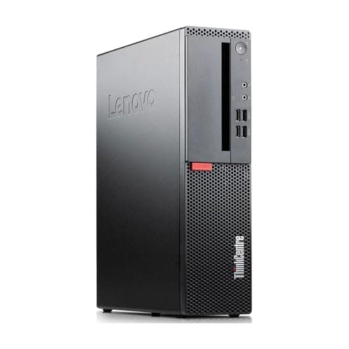 Lenovo ThinkCentre SFF, Pc Desktop Pronto all'uso, Intel i5-7500 4 Core 3.40 GHz, Ram 16Gb SSD 512Gb, Computer Pc Fisso con Libre Office e W10 (Ricondizionato)