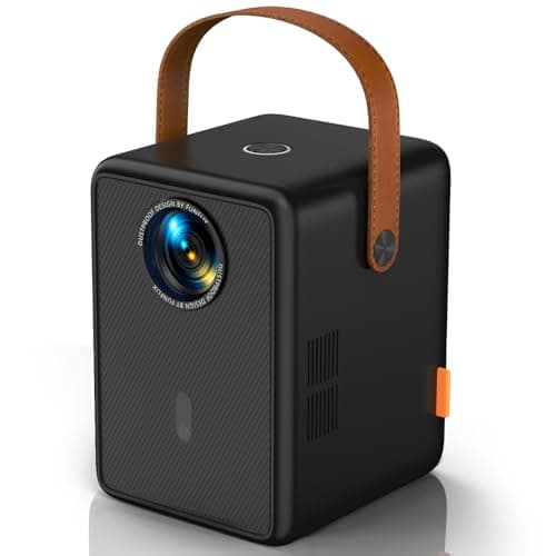 【Focus Elettrico】Mini Proiettore Portatile,18000 Lumen 5G WiFi Bluetooth Supporto 1080P Full HD Videoproiettore, FunFlix G1 Zoom Intelligente Proiettore Home Cinema, Smartphone/TV Stick/HDMI/USB/PS5