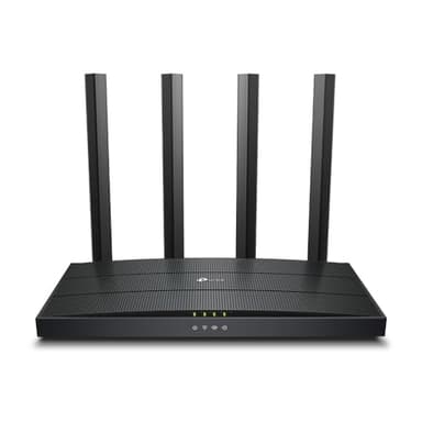 (Ricondizionato) TP-Link Archer AX18 AX1500Mbps Router WiFi 6 Dual-Band, 4 Porta Gigabit, 1201Mbps su 5 GHz e 300Mbps su 2,4 GHz, 4 Antenne Ad Alto Guadagno, Parental Control, QoS, EasyMesh, WPA3