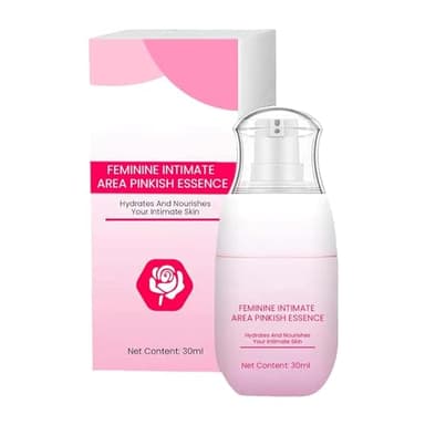 Pure Siero Rosa Sbiancante Parti Intime Donna, Crema Sbiancante Parti Intime, Crema Sbiancante Parti Intime per Pelli Scure, Ascelle, Gomiti, Ginocchia e Parti Intime