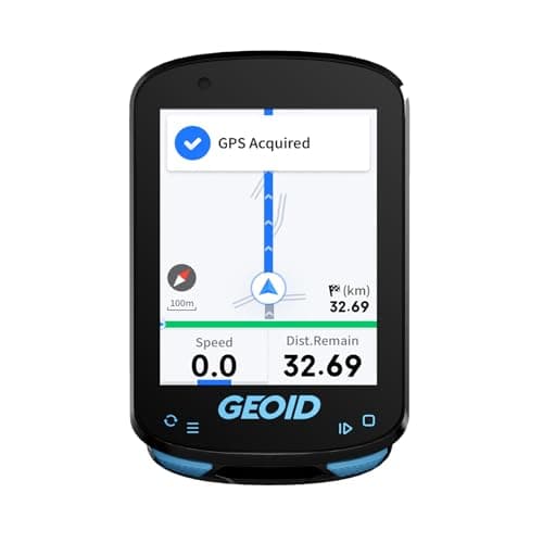 Geoid CC600 Ciclocomputer Bici GPS, Navigazione, 2,4" Schermo a Colori, Allenamento Ciclistico, Contachilometri bici Senza Fili, Bluetooth&WiFi&ANT+