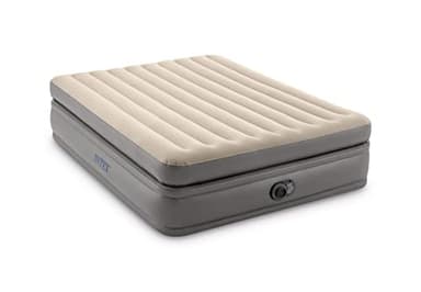 Intex 64164ND - Materasso Dura-Beam Prime Comfort Matrimoniale con Pompa Elettrica Incorporata, 152x203x51 cm
