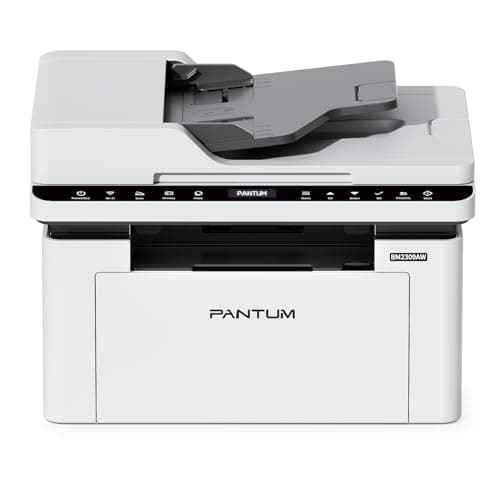 PANTUM BM2309AW Stampante Laser Multifunzione bianco e nero, WI-FI Monocromatica 3 in 1 stampa, copia e scansione, 20 ppm, Bluetooth, USB 2.0, Wireless con ADF