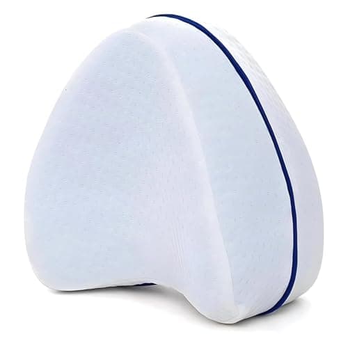 GC GLOBALCOMMERCE Morbido Cuscino Gambe Aiuto Posizione Corretta Dormire Contro Mal Schiena Problemi Posturali Relax Anatomico Sonno Sciatica Donne Gravidanza Ginocchia