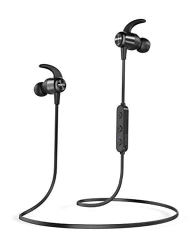 UXD Cuffie Bluetooth, Auricolari Bluetooth Senza Fili, Auricolari Bluetooth con CVC 8.0 Microfono Incorporato, 20 Ore di Tempo di Utilizzo, IPX7 Impermeabili, Cuffie Bluetooth Sport (Nero)