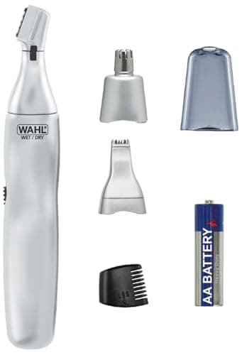Wahl 3 in 1 Personal Nasen-Ohrhaartrimmer, batteria