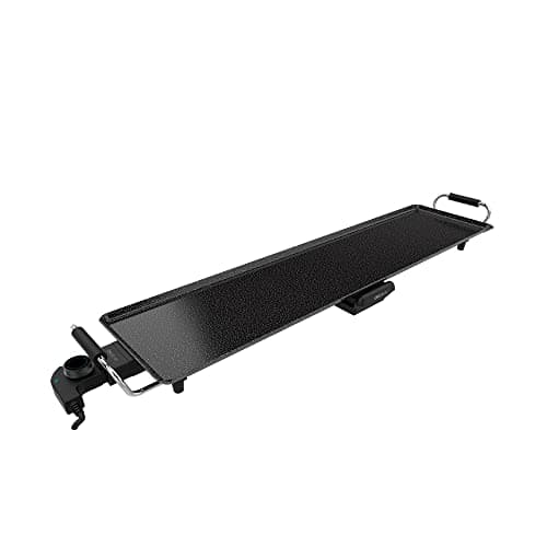 Cecotec Piastra elettrica Tasty&Grill 3000 RockWater XXL. 2400 W di potenza, ampia superficie con rivestimento in pietra RockStone antiaderente e termostato regolabile