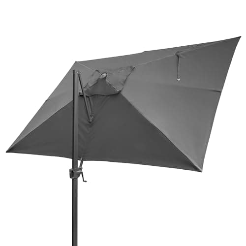 Rivestimento di ricambio per ombrellone 330 x 240 cm, per seglaro RIPSTOP DELUXE (grigio scuro)