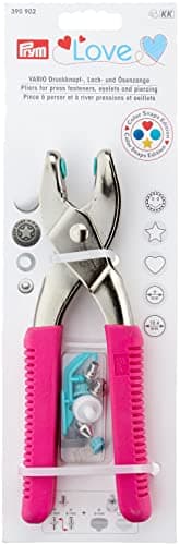 Prym Love Vario - Pinze E Strumento di Fissaggio A Pressione, Rosa