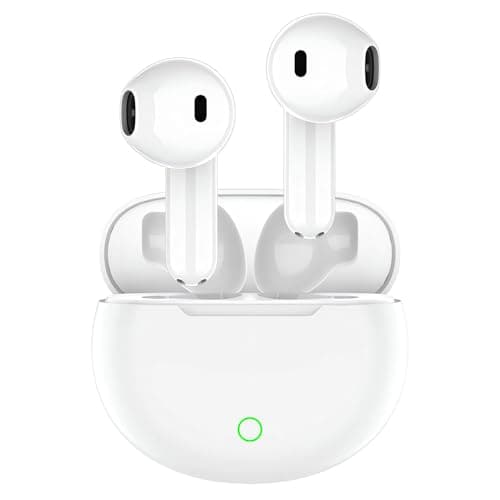 Cuffie Bluetooth, Auricolari Bluetooth 5.3 Cuffie Wireless con 4 Mic, Cancellazione Rumore, 40 Ore di Riproduzione In Ear Cuffiette, IPX8 Impermeabili Cuffie Senza Fil for iPhone/Samsung/iOS/Android