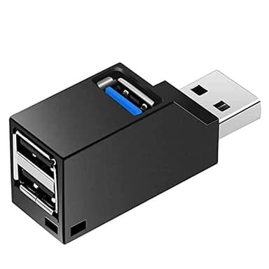 DIFCUL USB 3.0 Hub, 3-Porta Splitter (2 USB 2.0 + USB 3.0), Direct Tower Alta velocità Adattatore Compatibili per PC e laptop