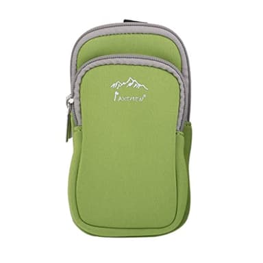 perfeclan Zaino Sportivo Porta Cellulare Borsa Da Corsa Esercizio Pacchetto Sport Per Smartphone Da 6,5 ​​pollici (Verde - L)