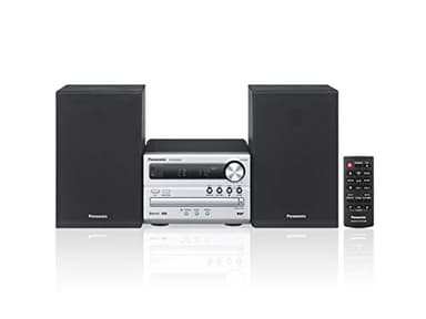 Panasonic Amplificatore digitale DAB+ SC-PM250BEGS I, lettore CD, radio FM e porta USB DAB+, funzione di spegnimento automatico, design vintage, versione francese