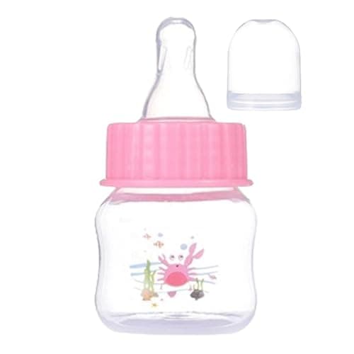 Biberon per - Biberon per | Dispenser per latte da 50 ml con capezzolo simile al seno, Biberon piccoli per latte materno | alimentatore portatile per biberon, regalo per baby shower