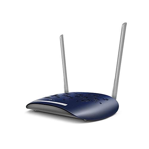 TP-Link TD-W9960 - Modem Router Wi-Fi 300 Mbps, Profilo 30a, VDSL/FTTC/FTTS/ADSL fino a 100 Mbps, 3 Porte LAN piu' 1 Porta LAN/WAN, Pulsante On/Off e WPS, 2 Antenne Esterne, Bianco, One Size