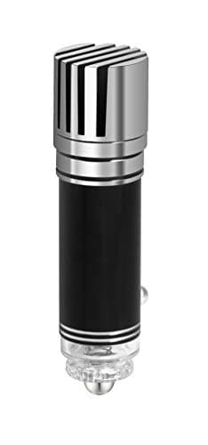 Technaxx Purificatore d'aria per auto Ionizzatore portatile Rimuove i cattivi odori Sigarette Fumo Odore di animali domestici Odore di cibo Bilanciamento ionico Collegamento accendisigari 12V TX-119