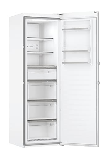 Haier H3R-330WNA Serie 7 Frigorifero Monoporta con Cassetti, No Frost, 330 Litri, Display Esterno Touch, 59,5x67,5x191 cm, Bianco, Classe A