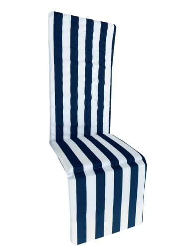 Markotex Cuscino per sdraio - lettino - sedia - SFODERABILE (170 in cotone, Blu)