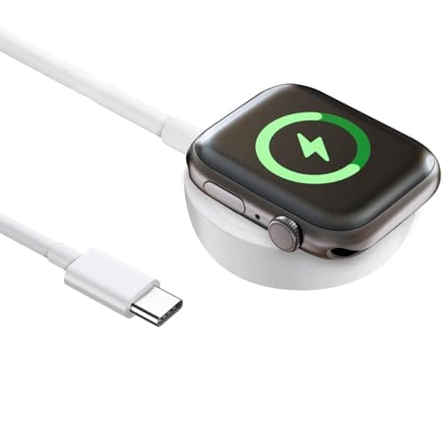 Debbeny Caricatore Cavo per Apple Watch, [Certificato MFI] Orologi Caricatore Wireless Magnetico per iWatch Serie Ultra/9/8/7/6/SE/SE2/5/4/3/2/1 (1M)
