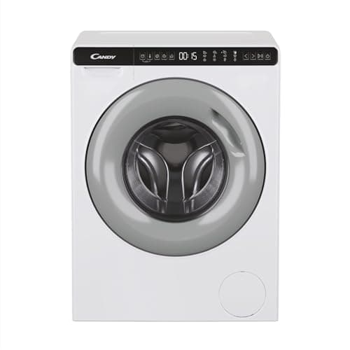 CANDY MINIAQUA CW50-BP12307G-S, LAVATRICE A CARICA FRONTALE, 5 KG, 1200 GIRI, Programmi rapidi, Antipiega, Partenza ritardata, Grigio/Bianco, 70x51x45 [Classe di efficienza energetica A]