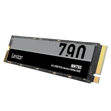 Lexar NM790 2TB SSD Interno, M.2 2280 PCIe Gen4x4 NVMe 1.4 SSD, Fino a 7400 MB/s in Lettura, 6500 MB/s in scrittura, per PS5, Appassionati di PC e Giocatori