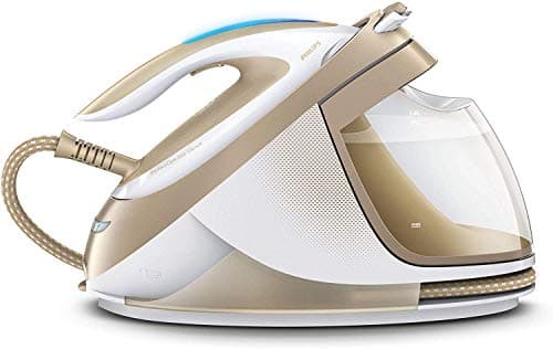 Philips PerfectCare Elite GC9642/60 ferro da stiro a caldaia 1,8 L T-ionicGlide Oro, Bianco
