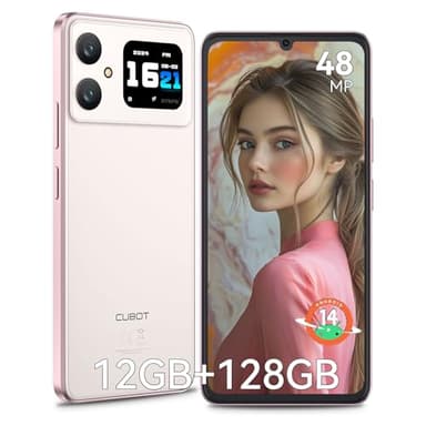 CUBOT A20 Smartphone Offerta Android 14, 12GB RAM+128GB ROM (1TB TF) Telefono, Telefoni economici con 6.75'' HD+ 90Hz, 48MP Fotocamera, 5100mAh, Dual SIM 4G Telefono cellulare, 5G-WIFI/GPS/Face ID/OTG