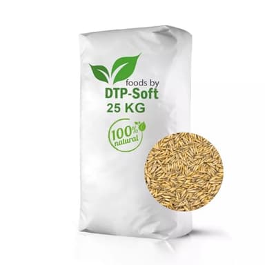 25 kg di avena per mangimi per cavalli, uccelli selvatici, polli e piccioni, cereali naturali, ideale come mangime e per uccelli