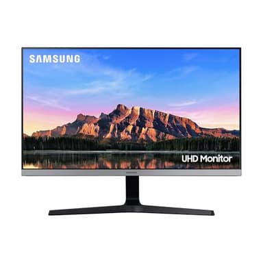 Samsung Monitor HRM UR55 (U28R552), Flat, 28", 3840x2160 (UHD 4K), HDR10, IPS, 60 Hz, 4 ms, FreeSync, HDMI, Display Port, Ingresso Audio, PIP e PBP, Eye Saver Mode, Flicker Free