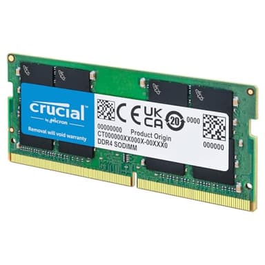 Crucial RAM 16GB DDR4 3200MHz CL22 (o 2933MHz o 2666MHz) Memoria Laptop CT16G4SFRA32A