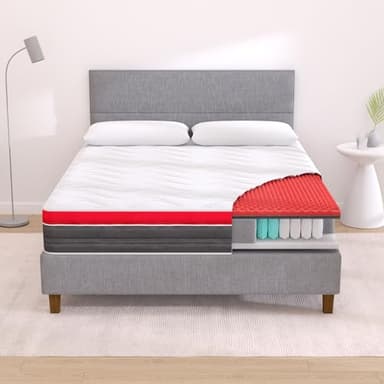 De Matteo Home New Memo Molle - Materasso Matrimoniale 160x190 Memory + Molle con 2 Cuscini Letto Matrimoniale in Memory Foam Omaggio, Disp. Medico Detraibile con Garanzia di 15 Anni, Antidecubito