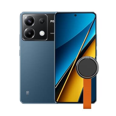 POCO X6 5G -Smartphone 12+256GB, Schermo Amoled 6.67 120HZ 1.5K, Snapdragon 7s Gen 2, Tripla fotocamera fino a 64 MP, 5100mAh, Glayish Blue (Versione IT)