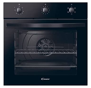 Candy Idea Forno Elettrico da Incasso Ventilato, 65 Litri, Classe A, 5 Modalità di Cottura, Sistema Convection Fan, Controllo tramite App hOn, 59,5 x 59,5 x 58,8 cm, Nero - FIDC N502