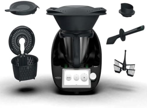 Bimby vorwerk TM6 NUOVO COLORE NERO SPARKLING ROBOT DA CUCINA (SCATOLATO) GARANZIA 2 ANNI THE POINT FOLLETTOO (venduto da venditore specializzato e vincitore del CONTEST MIGLIOR ROBOT DA CUCINA)