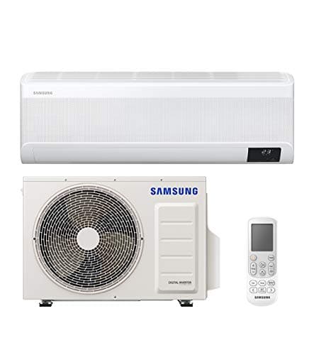 Samsung WindFree Elite, Climatizzatore Monosplit in pompa di calore, 12000 BTU, SmartThings e Intelligenza Artificiale, WiFi, GAS R32, AR12TXCAAWKNEU+AR12TXCAAWKXEU, [Efficienza energetica A+++/A+++]