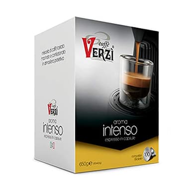 Verzi Caffè Aroma Intenso Compatibili Con Le Macchinette Bialetti - 100 Capsule