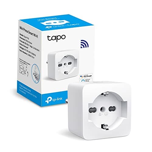 Tapo P105 - Presa Smart Italiana, WiFi Intelligente Smart Plug, Controllo Vocale, Compatibile con Alexa e Google Home, Controllo Remoto Tramite APP Tapo, Tempo di Preselezione