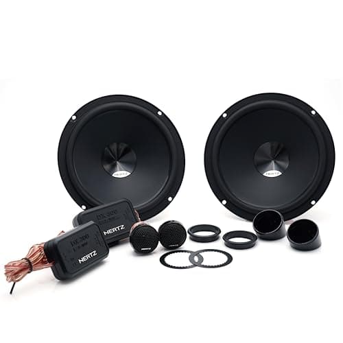 Hertz DSK 165.3 - Sistema audio a due vie da 165 mm con woofer in carta trattata, tweeter a cupola e crossover dedicato, 160W max