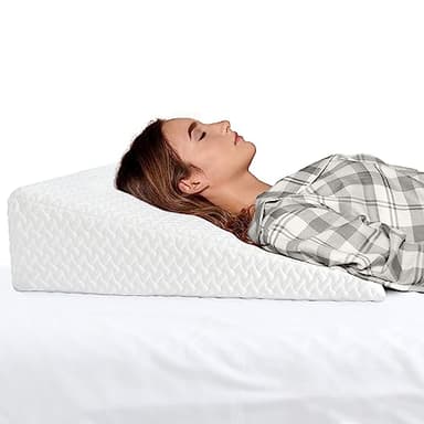 Milliard Cuscini da Lettura e Cuneo con Memory Foam, per Letto e Divano - Ergonomico Supporto per le Gambe, Schiena, Cuscino Antireflusso
