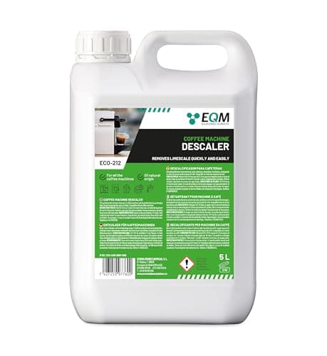 EQM - ECO- 212 - Decalcificante per Macchine da Caffè - 5L - 100% Origine naturale - Compatibile con tutte le macchine da caffè