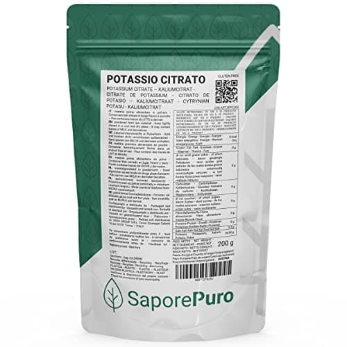 Saporepuro Citrato di Potassio in polvere 200 gr
