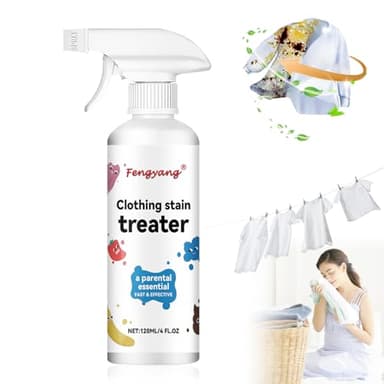 Fengyang® Smacchiatore Per Vestiti, Smacchiatore Per Bucato Per Vestiti, Smacchiatore Multiuso Per Vestiti, Smacchiatore Spray per Indumenti, Smacchiatore Speciale Per Macchie Di Grasso
