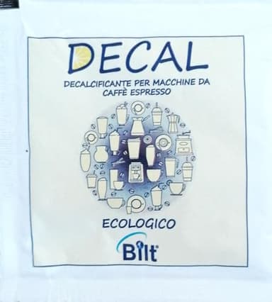 BILT DECAL, Decalcificante Ecologico Universale per Macchine da Caffè, 100% Acido Citrico di Qualità Alimentare, Anticalcare per Acqua, 6 bustine da 30g - Anche per Bollitore, Ferro da Stiro, ecc (6)