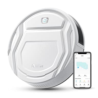 LEFANT Robot Aspirapolvere Forte Aspirazione,WiFi/App/Alexa,Programmabile,Silenzioso Ultrasottile Aspirapolvere Robot,Pulizia a Zig-zag,Ideale per Peli di Animali,Moquette e Pavimento Duro, M210