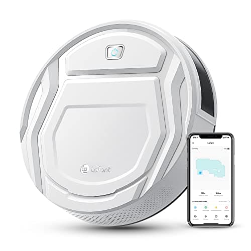 LEFANT Robot Aspirapolvere Forte Aspirazione,WiFi/App/Alexa,Programmabile,Silenzioso Ultrasottile Aspirapolvere Robot,Pulizia a Zig-zag,Ideale per Peli di Animali,Moquette e Pavimento Duro, M210
