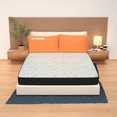 miasuite i sogni italiani Materasso Memory Singolo 80x190, Altezza 20 cm - Made In Italy, Ortopedico, Automodellante - Fiocco