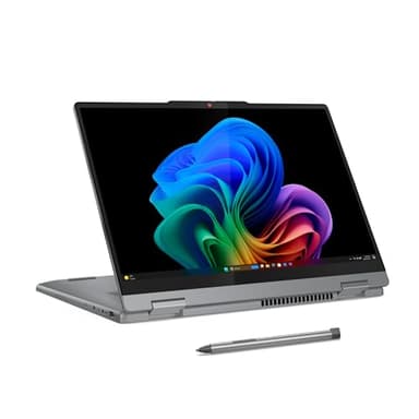 Lenovo IdeaPad 5X 2-in-1 Copilot+Durata della batteria extra lunga 14" WUXGA FHD+ OLED Touch Display 16GB Memoria 512GB Storage Snapdragon X Plus Processore 8-core Windows 11 Home, Penna inclusa, Luna