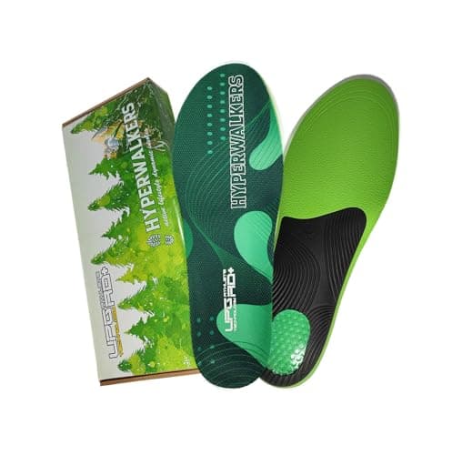 Solette Ortopediche Trekking Hiking Camminata Escursionismo, Supporto Arco Plantare Anti Odore, Ammortizzazione e Comodità (Coppia)